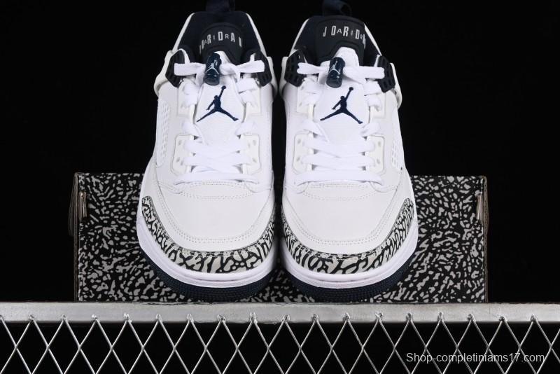 Nike Jordan Spizike Low AJ Hybrid Sneakers with Classic White-Black Colorway - FQ1759-104