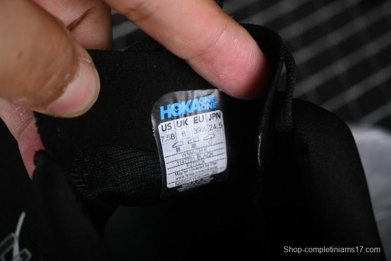 HOKA ONE ONE MACH 6 Flagship Racing Shoes with Carbon Plate Technology and Asymmetric Design - 114791 BLACK