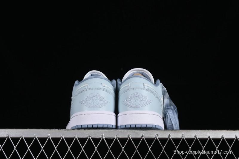 Nike Air Jordan 1 Low AJ1 White Magnolia Casual Sneakers - DC0774-164