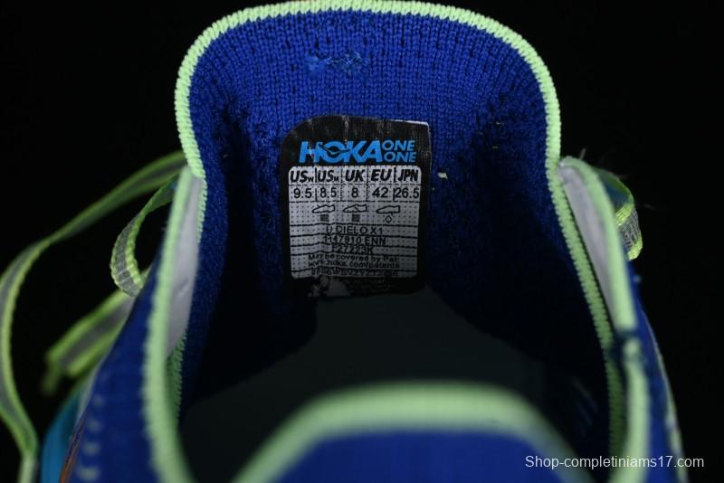 Hoka One One Cielo X1 Professional Racing Cushioned Anti-Slip Durable Training Running Shoes - 1147910 ENN