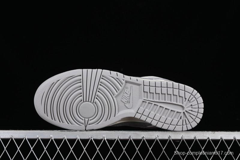 Nike SB Dunk Low The North Face Collaboration - Beige Suede Anniversary High-End Custom Low-Top Casual Skate Shoes - XD6188-020