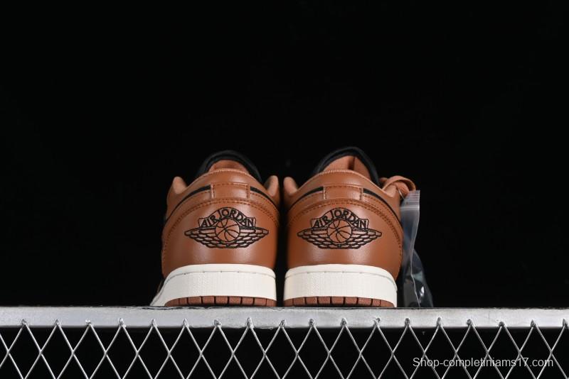 Nike Air Jordan 1 Low AJ1 Black Mocha Casual Sneakers - DC0774-021