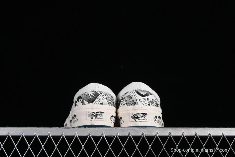 Vans OG Classic Slip-On LX & OG Era LX Sneakersntuff LA Graffiti Collaboration Low-Top Skate Shoes - VN000EYEBPJ