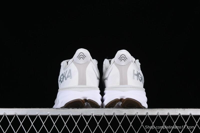 HOKA ONE ONE CLIFTON 9 Running Shoes with Lightweight Knit Mesh and Enhanced Cushioning - 1127895 NCWT