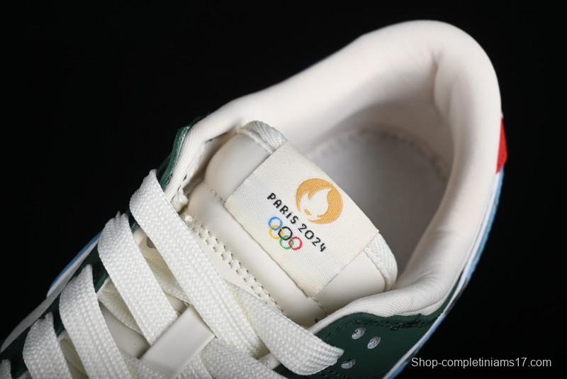 Nike SB Dunk Low Paris Olympics Limited Edition - Blue Green Color Blocking Low-Top Casual Skate Shoes - JH8310-952