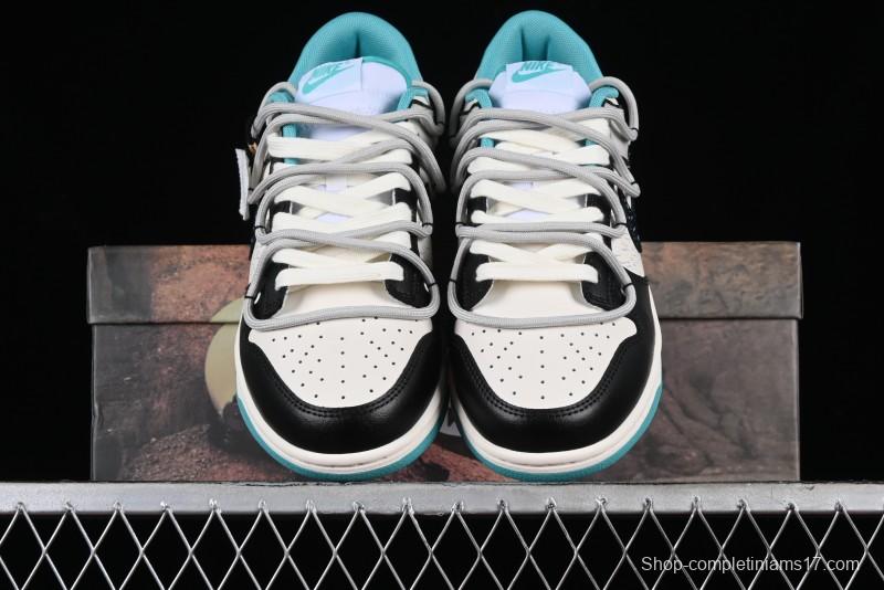 Nike Dunk Low Panda Prank Star Trek SB Strap Low-Top Casual Sneakers - DV0833-101