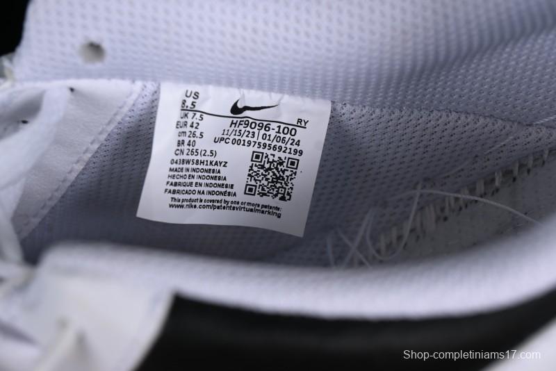 Nike Air Force 1 '07 Low Black White Broken Hook Casual Sneakers - HF9096-100