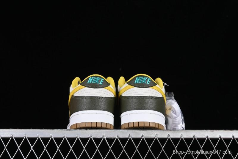 Nike Dunk Low Retro Low Premium "Avocado" SB Casual Skate Shoes - FV3629-371