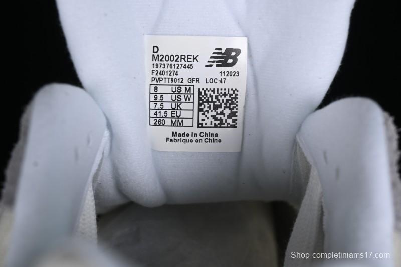 New Balance 2002 Series Retro Casual Running Shoes with Upgraded N-ERGY Cushion - M2002REK