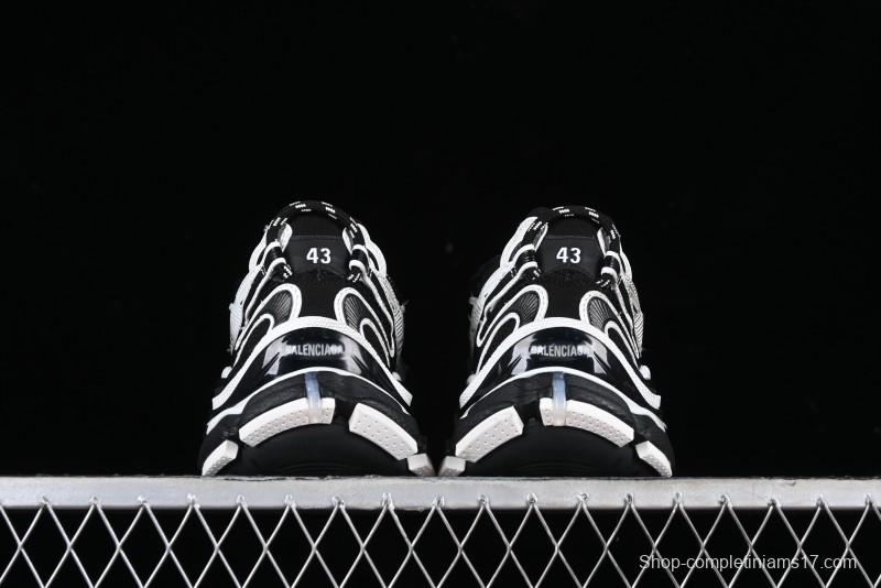 Balenciaga Runner Kith Four Color Retro Casual Sneakers - W3RXP0213