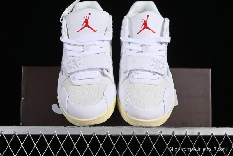 Nike Travis Scott x Jordan Cut The Check AJ1 Basketball Shoes with Velcro Strap - FZ8117-003
