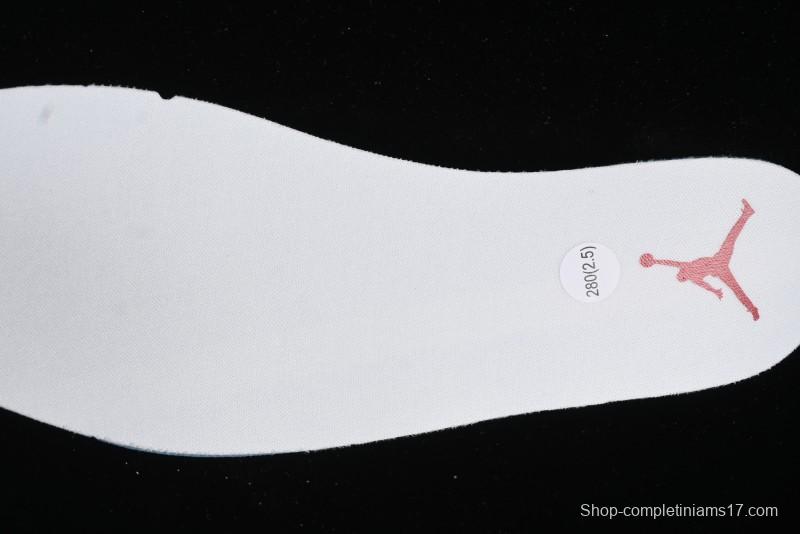 Nike Air Jordan 1 Mid Basketball Shoes in White/Orange/Red - FJ3458-160