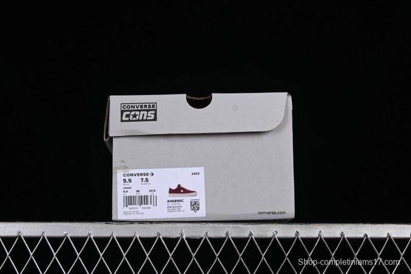 Converse One Star Pro Retro Skate Shoes in Reddish Brown - A06890C