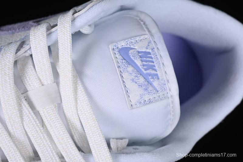Nike SB Dunk Low Premium White Light Purple Skateboarding Shoes - DM9467-500