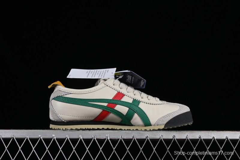 Onitsuka Tiger Mexico 66 Low-Top Leather Running Shoes - 1183C102-201