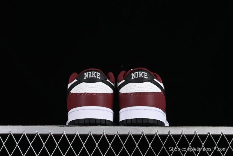 Nike Dunk Low SB Wine Red Black Low-Top Skateboarding Shoes - FJ4616-600