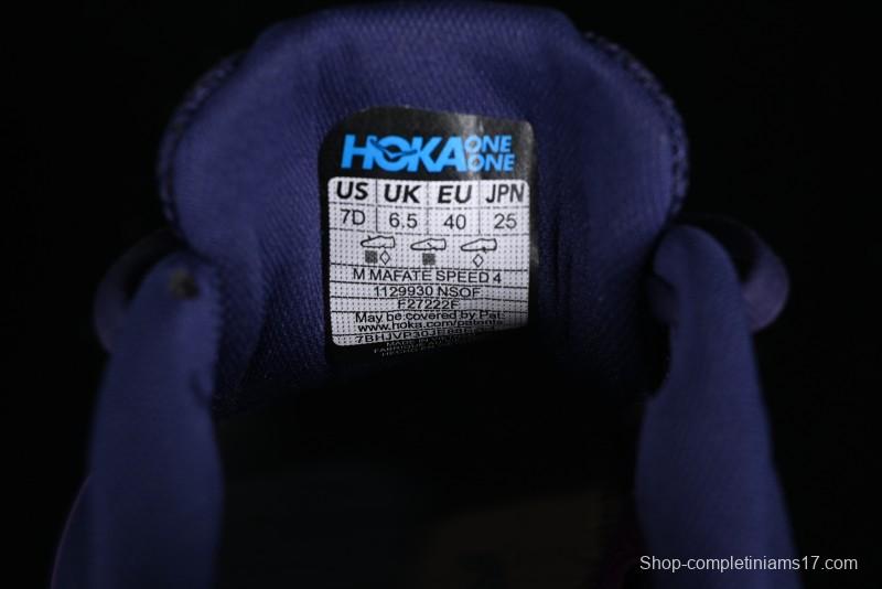 Hoka One One Mafate Speed 4 Low-Cut Professional Trail Running Shoes - 1129930 NSOF