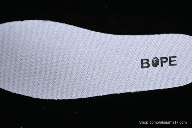 Nike SB Dunk Low BAPE Collaboration Anniversary Edition - White with Brown Swoosh Low-Top Casual Skate Shoes - XD6188-019