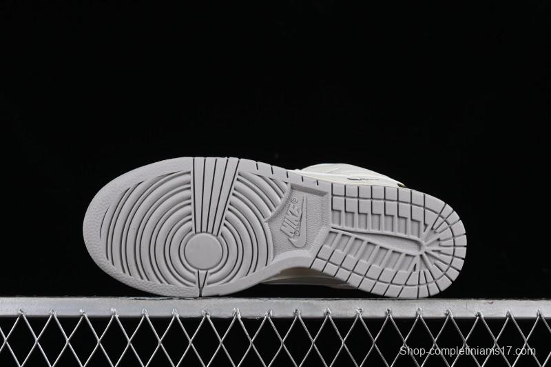 Nike SB Dunk Low "BAPE Collaboration - Arctic Fox" Anniversary High-End Custom Low-Top Casual Sneakers - XD6188-018