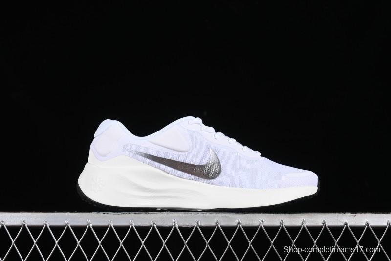 Nike Revolution 7 Wide Low-Top Running Shoes with Breathable Mesh and Durable Cushioning - FB2208-101
