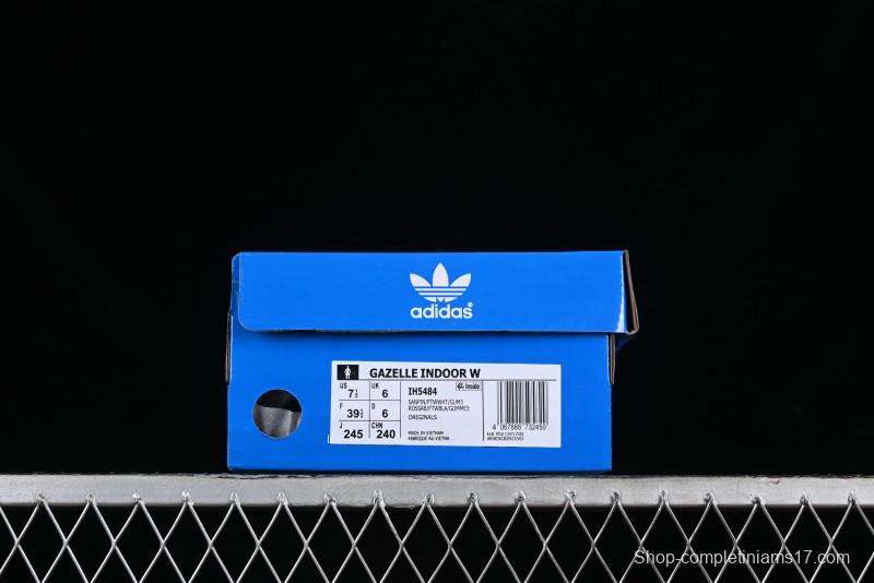 Adidas Originals Gazelle Indoor IH5484 Retro Casual Slip-Resistant Low-Top Skate Shoes