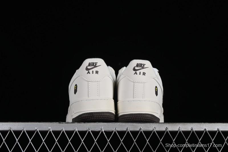 Nike Air Force 1 '07 Low BAPE Collaboration - Beige Black Star FG6688-100