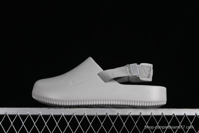 Nike Calm Slide Mule Comfortable Foam Sandals with Textured Footbed - FB2185-100