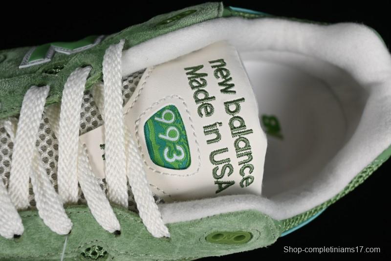 New Balance Made In USA M993 Series Classic Retro Running Shoes - U993GW