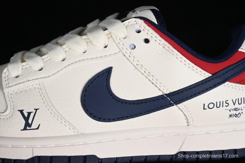 Nike SB Dunk Low LV Collaboration Anniversary High-End Custom Low-Top Casual Sneakers - XX2025-313