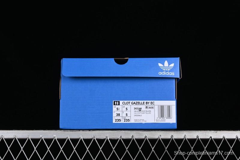Adidas CLOT x Adidas Originals Gazelle IH3144 Retro Casual Slip-Resistant Wear-Resistant Low-Top Sneakers - IH3144