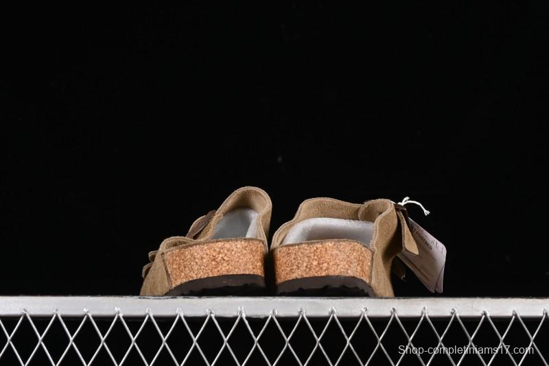 Birkenstock Birkenstock Sandals Series Soft Suede Leather with Lambswool Insole and Cork Midsole - G.D4