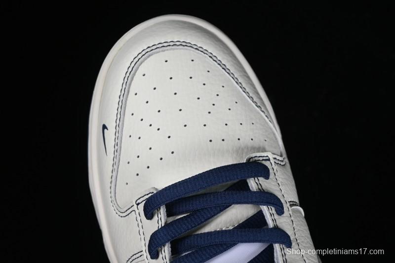 Nike SB Dunk Low UN Collaboration - Light Blue Swoosh Anniversary Custom Low-Top Casual Skate Shoes - FC1688-138