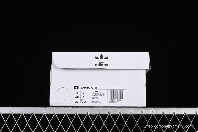 Adidas Samba Kith FX5398 Genuine Leather Casual Sneakers - FX5398