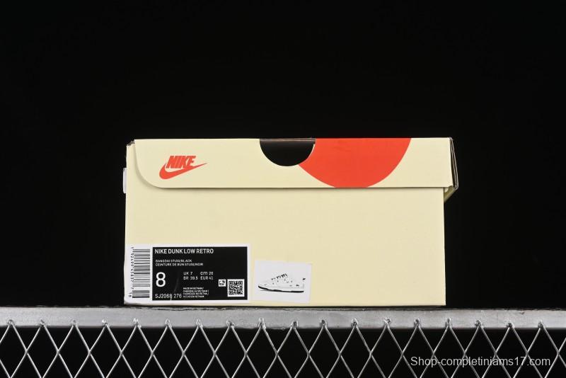 Nike SB Dunk Low Stussy Anniversary Custom Low-Top Casual Sneakers - SJ2068-276
