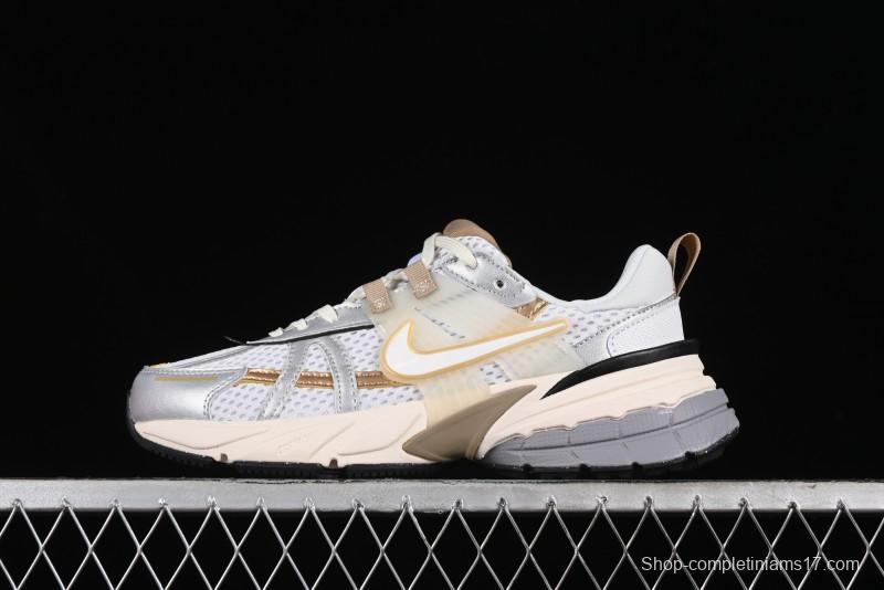 Nike V2K Runtekk 3XL Retro Low-Top Running Shoes with Shock Absorption and Anti-Slip Design - HJ7245-100