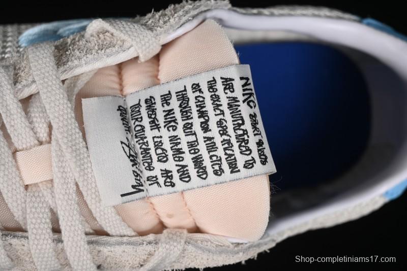 Nike Stussy Roshe Run LD-1000 Comfortable Versatile Non-Slip Durable Waffle Low-Top Casual Running Shoes - FQ5369-001