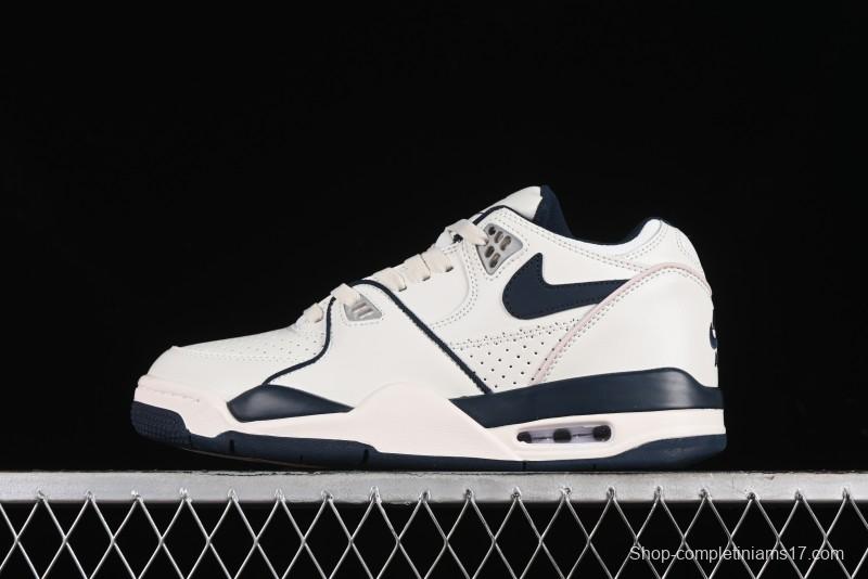 Nike Air Flight 89 Low Basketball Shoes with Air Cushion Technology - FQ8256-001