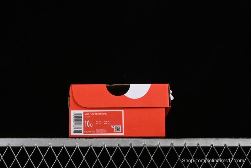 Nike Flex Advance Hook and Loop Breathable Soft Lightweight Kids Shoes - CZ0186-200