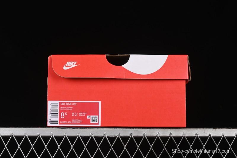 Nike Dunk Low SB Lemon Mojito Casual Skate Shoes - DV0833-100