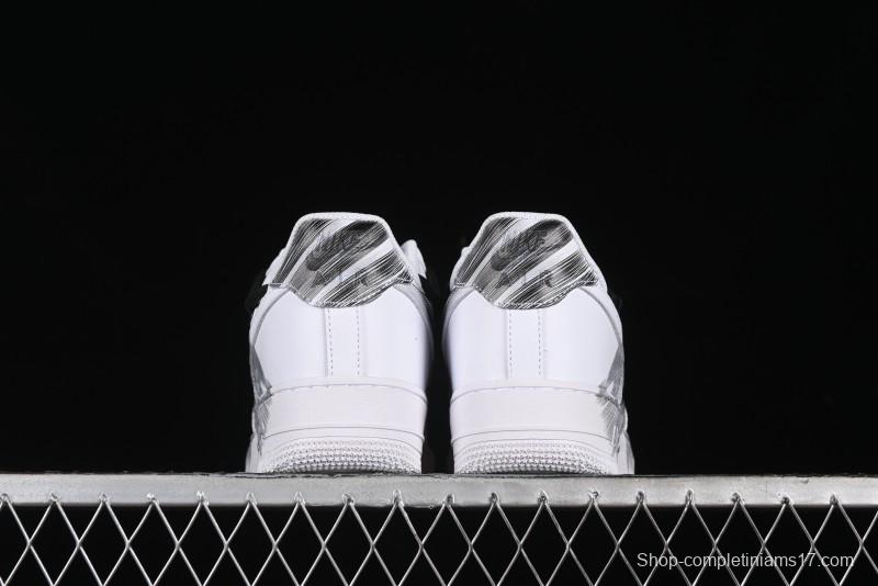 Nike Air Force 1 '07 Low Storm Graffiti Low-Top Casual Sneakers - DD2024-010