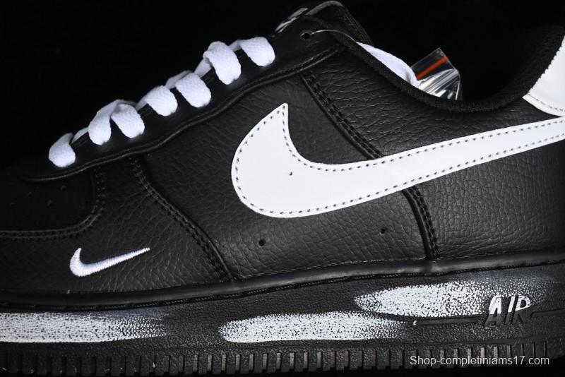 Nike Air Force 1 '07 Low Graffiti Swoosh Casual Sneakers - CI9533-081