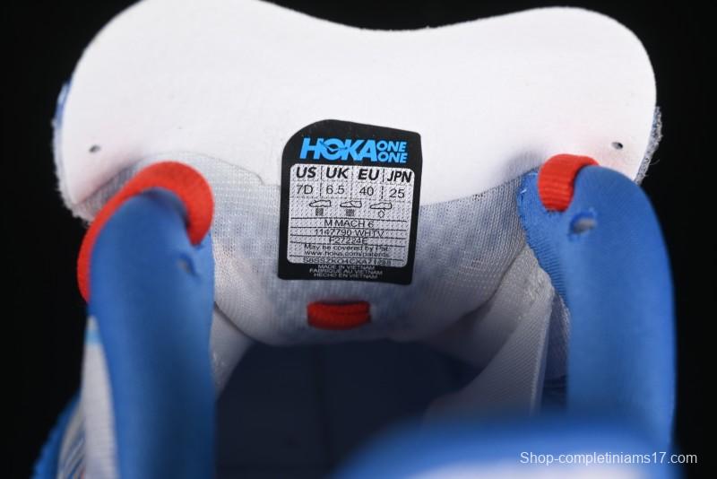 HOKA ONE ONE MACH 6 Next-Generation Flagship Racing Shoes with Carbon Plate Technology - 1147790 WHTV