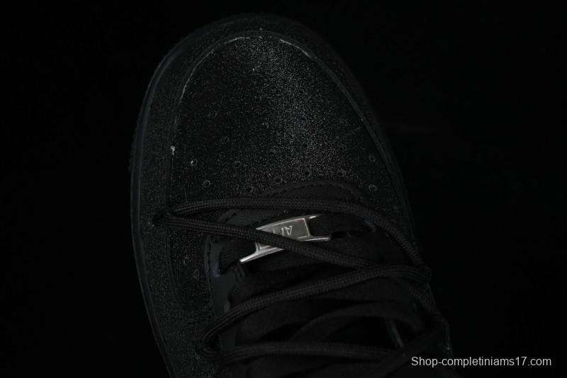 Nike Air Force 1 '07 Low White Black Starry Full Diamond Lace-Up Low-Top Casual Sneakers - ZH0316-032