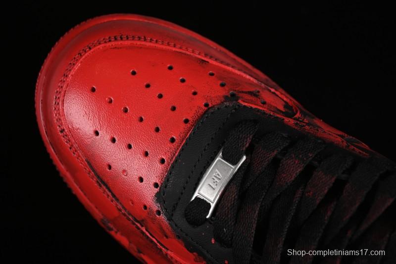 Nike Air Force 1 '07 Low 2D Hand-Painted Anatomy Scene Casual Sneakers - CW2288-011