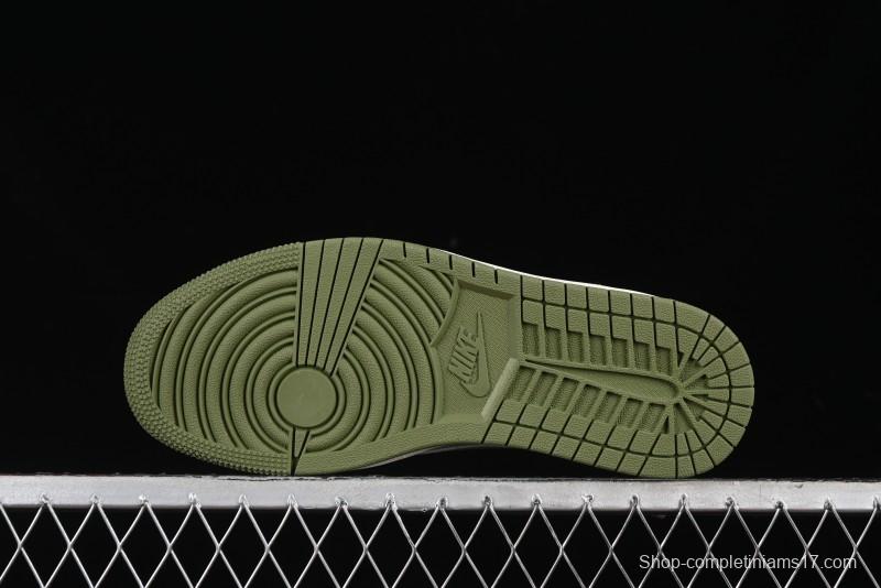 Nike Travis Scott x Fragment Design x Air Jordan 1 Low OG SP AJ1 Bape Collaboration - BB6511-621