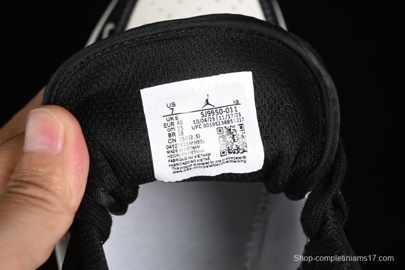 Nike Air Jordan 1 Low AJ1 Marvel Collaboration - Batman Custom High-End Low-Top Basketball Shoes - SJ6650-011