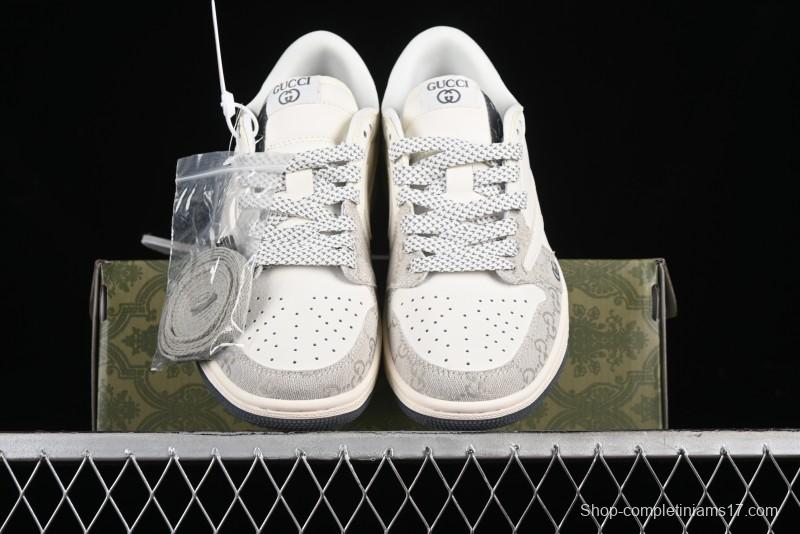 Nike Travis Scott x Fragment Design x Air Jordan 1 Low OG SP AJ1 Casual Sneakers - XZ1658-002