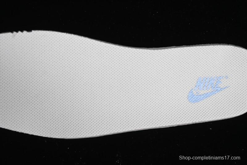 Nike SB Dunk Low Supreme Collaboration - Light Blue Double Swoosh Anniversary Customized Low-Top Casual Sneakers - BB8675-108