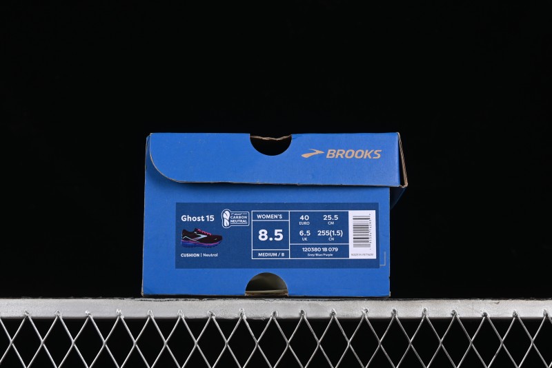 Brooks Ghost 15 Running Shoes with DNA LOFT V2 Cushioning and Breathable Air Mesh - 1203801B079