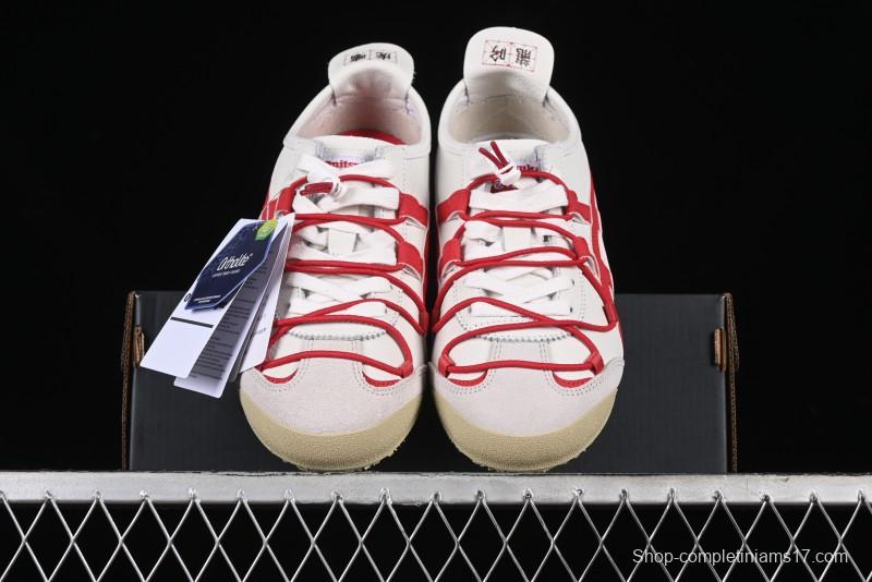 Onitsuka Tiger Mexico 66 Low-Top Leather Running Sneakers - 1183C216-100